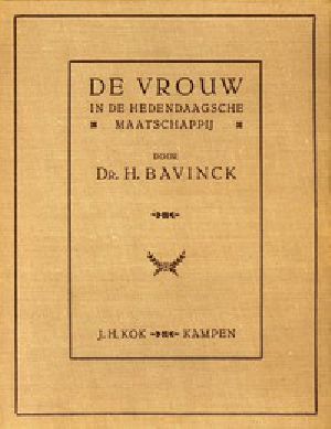 [Gutenberg 42263] • De vrouw in de hedendaagsche maatschappij